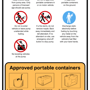 For Your Safety – Pump Safety Rules